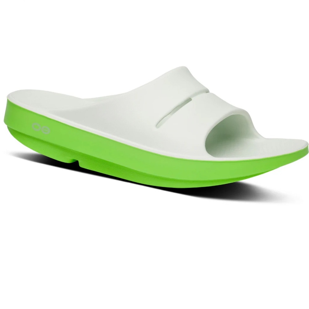OOFOS Women's Slippers Minty Green